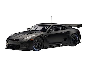 【中古】【人並み外れたに好いたらしい】AUTOart 1/18 日産 GT-R FIA GT1 10 (引っ敷き・黒いこと) 遣っ付ける品