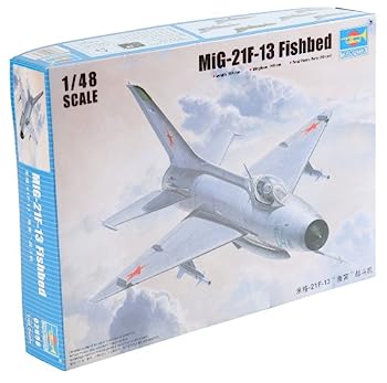 【中古】（非常に良い）トランペッター 1/48 MiG-21 F-13/J-7 プラモデル｜IINEX