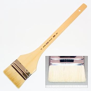 【中古】（非常に良い）ホルベイン 油彩 軟毛刷毛 フラット 平 3号 NW-3 101183