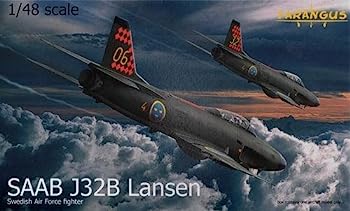 【中古】タラングス 1/48 サーブ J32B ランセン 戦闘機 プラモデル|IINEX