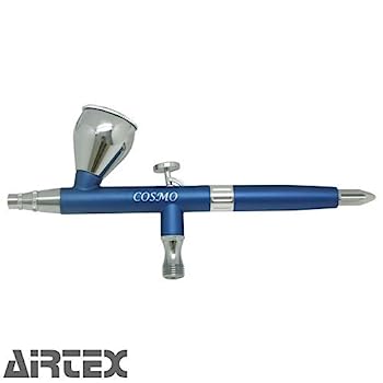【中古】（非常に良い）エアテックス エアブラシ ビューティフォープラス コスモ/青 0.3mm 塗装用工具 XP-B4B-COS 17,890円