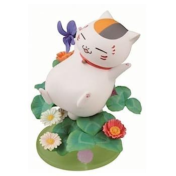 【中古】（非常に良い）一番くじ 夏目友人帳 トリビュートギャラリー -押し花語り- C賞 ニャンコ先生トリビュートフィギュア （プライズ） [並行輸入品]画像