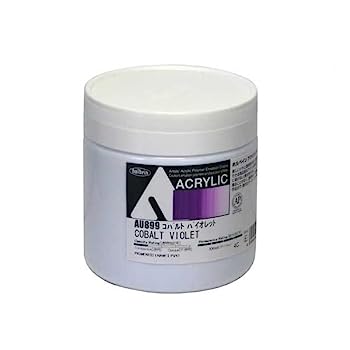 【中古】ホルベイン アクリリック カラー［ヘビーボディ］ コバルトバイオレット AU899 330ml 016899