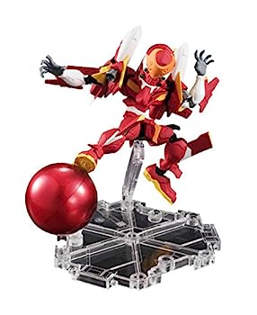 【中古】NXEDGE STYLE エヴァンゲリオン [EVA UNIT] エヴァンゲリオン2号機+S型とり備える 約100粍 ABS\u0026PVC製 ペンキ塗り済みモビール図形