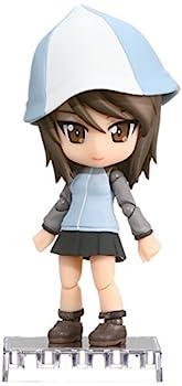 【中古】キューポッシュ ガールズ\u0026パンツァー 劇場版 ミカ ノンスケール PVC製 塗装済み可動フィギュア