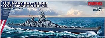 【中古】モンモデル 1/700 アメリカ海軍 戦艦 ミズーリ BB-63 色分け済みプラモデル MPS004