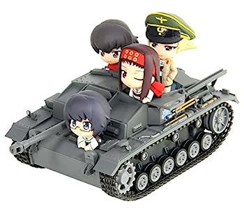 【中古】ぺあどっと ガールズ&パンツァー 3号突撃砲F型 エンディングVer.全国大会時 ノンスケール 塗装済み完成品 PD52