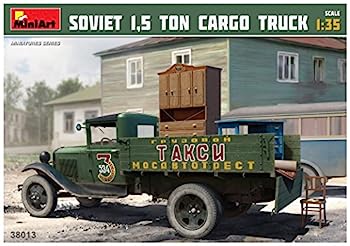 【中古】（人並み外れたに似つかわしい）ミニ美術 1/35 ＵＳＳＲ 1.5英トン カーゴトラック 調度品一部分属する プラモデル MA38013