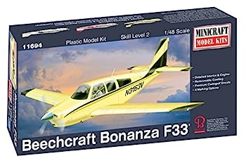 【中古】（非常に良い）ミニクラフト 1/48 ビーチクラフト ボナンザ F-33 プラモデル MC11694
