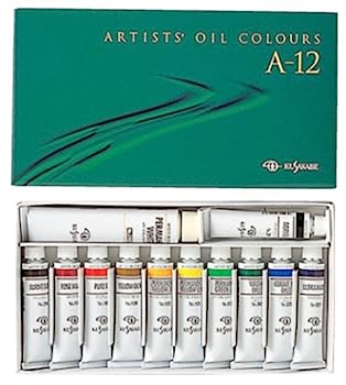 【中古】クサカベ 油絵具 専門職家用 油絵具仕かける 12色仕かける A-12 20ml