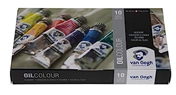 【中古】（人並み外れたに好いたらしい）ターレンス 油絵具 ヴァンゴッホ 10色仕かける 紙箱入 T02C410 20ml(6号)