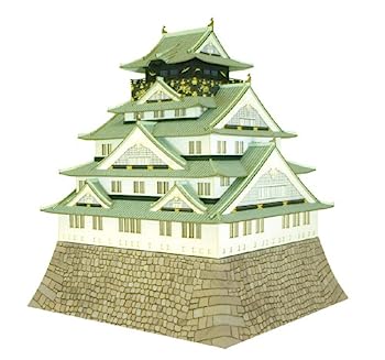 【中古】（非常に良い）さんけい 1/300 名城シリーズ 大阪城 MK04-02