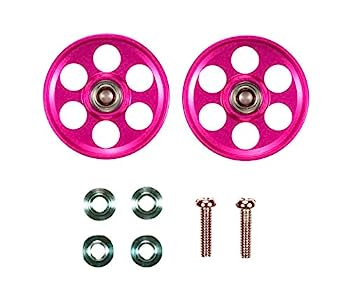【中古】（非常に良い）タミヤ ミニ四駆特別企画商品 HG 軽量 19mmオールアルミベアリングローラー (ピンク) 95213
