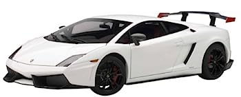 【中古】（非常に良い）AUTOart 1/18 ランボルギーニ ガヤルド LP570-4 スーパートロフェオ ストラダーレ (ホワイト)