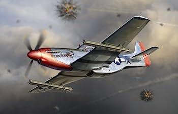 【中古】プラッツ 1/32 アメリカ陸軍 航空隊 P-51Kマスタング W/4.5インチ M10ロケットランチャー プラモデル