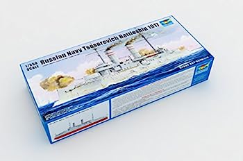 【中古】（非常に良い）トランペッター 1/350 ロシア海軍 戦艦 ツェサレーヴィチ 1917 プラモデル