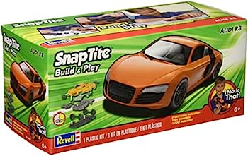 【中古】アメリカレベル 1/24 スナップタイト ビルド&プレイ アウディ R8 プラモデル