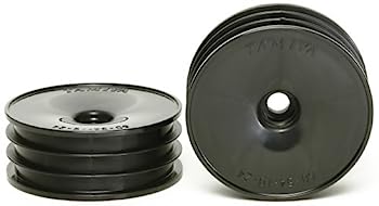 【中古】（非常に良い）タミヤ ホップアップオプションズ No.1338 OP.1338 2駆オフロードディッシュホイール 黒・前輪 (60/19) 54338