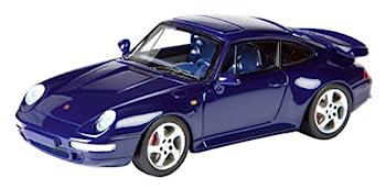 【中古】シュコー 1/43 ポルシェ 911 ターボ ブルー 完成品|IINEX