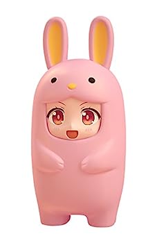 【中古】（非常に良い）ねんどろいどもあ きぐるみフェイスパーツケース(ピンクうさぎ) ノンスケール ABS製 塗装済み完成品パーツケース