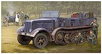 【中古】らっぱ吹き 1/35 ＦＲＧ軍 Sd.kfz.8/DB9 12t大筒兵二分の一貨物自動車 プラモデル 09538