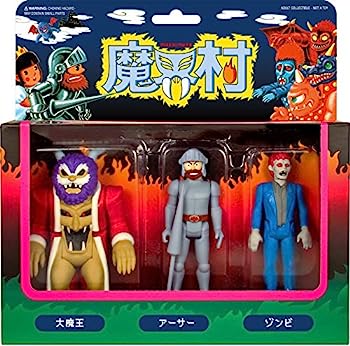 【中古】【リ・アクション】3.75インチ・アクションフィギュア『魔界村』3パック セット1[大魔王/アーサー/ゾンビ]｜IINEX