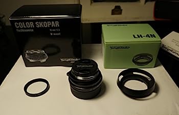 【中古】Voigtlander Color-Skopar Pan 35mm f/2.5 広角マニュアルフォーカスレンズ - ブラック