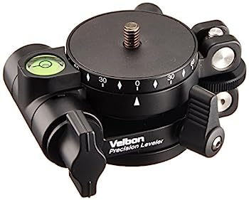 【中古】（非常に良い）Velbon 三脚アクセサリー Precision Leveler レベリングユニット&パノラマヘッド 底面径53mm マグネシウム製 408464