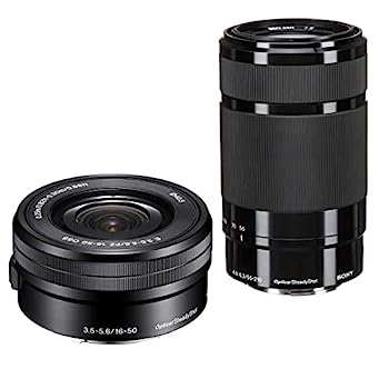 【中古】ソニー 望遠レンズ E PZ 16-50粍 F3.5-5.6 OSS SELP1650 薄墨色