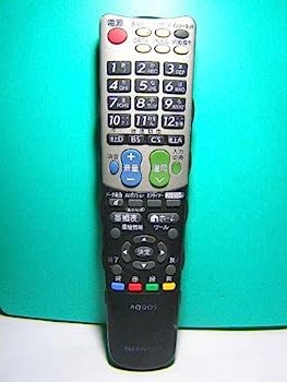 【中古】シャープ テレビリモコン GA824WJSA 蓋無｜IINEX