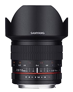【中古】SAMYANG 単焦点広角レンズ 10mm F2.8 ペンタックス K用 APS-C用