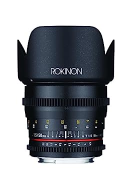 【中古】Rokinon Cine DS 50 mm T1.5 AS IF UMC フルフレームシネレンズ キャノンEFカメラ用｜IINEX