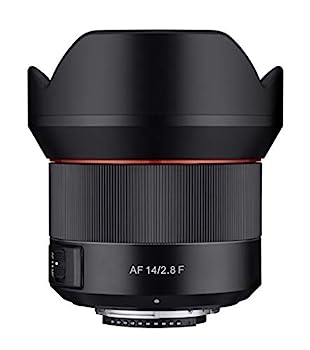 【中古】Rokinon IO14AF-N 14-14粍 F/2.8-22 くっ付けるプライムカメラレンズ 黒いこと