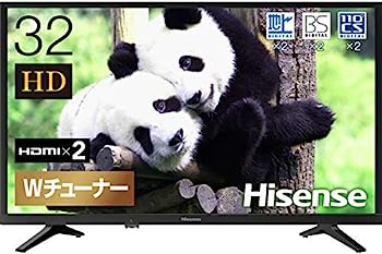 【中古】（非常に良い）ハイセンス Hisense 32V型 ハイビジョン液晶テレビ 32K30 IPSパネル メーカー3年 2018年モデル ダブルチューナー裏番組録画対応
