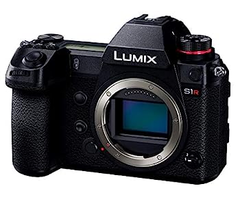【中古】（人並み外れたに似つかわしい）パナソニック フルサイズ 銀鏡受け答え一眼写真機 ルミックス S1R 上半身 4730万絵素 黒いこと DC-S1R-K