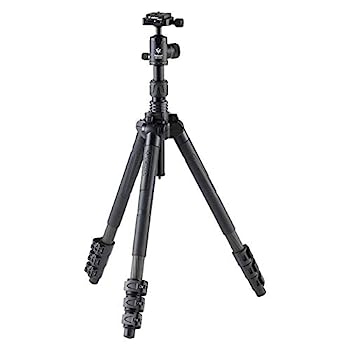 【中古】Velbon(ベルボン) カーボン三脚 GUT-E543AS 4段 レバーロック 脚径25mm 中型 自由雲台 (トルク調整対応) コマ止め方式 アルカスイス互換 500793｜IINEX