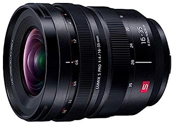 【中古】パナソニック 超広角望遠レンズ フルサイズミラーレス一眼 Lマウント取り合わせ用 ルミックス LUMIX S PRO 16-35粍 F4 黒いこと S-R1635 カメラ・ビデオカメラ・光学機器-カメラ用交換レンズ