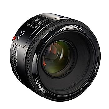 【中古】YONGNUO YN50mm F1.8 標準プライムオートフォーカスレンズ Canon フルフレーム SLR EFマウントカメラ用
