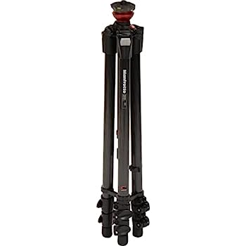 【中古】（人並み外れたに好いたらしい）Manfrotto 三脚架 MDEVEマグファイバー 映像媒体三脚 3段 中型 脚のみ 炭素製 755CX3