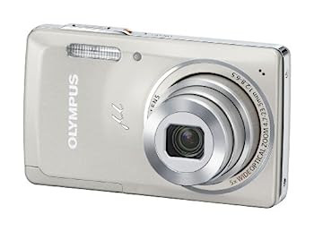 【中古】【人並み外れたに好いたらしい】OLYMPUS デジタル写真機 μ-5010 チタニウムしろがね色 (広角 薄型 光学5倍望遠レンズ 高品位テレビ活動写真) μ-5010 SLV