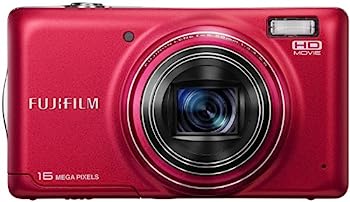 【中古】【人並み外れたに似つかわしい】FUJIFILM デジタル写真機 FinePix T400 光学10倍 赤いこと F FX-T400R