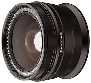 【中古】【非常に良い】FUJIFILM ワイドコンバージョンレンズ X100専用 ブラック F WCL-X100B|IINEX