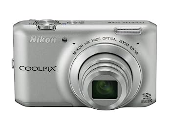 【中古】（非常に良い）Nikon デジタルカメラ COOLPIX S6400 タッチパネル液晶 光学12倍ズーム クリスタルシルバー S6400SL｜IINEX