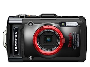 【中古】（人並み外れたに似つかわしい）OLYMPUS デジタル写真機 STYLUS TG-2 1200万絵素CMOS 15m雨合羽 100kgf耐荷重 黒いこと TG-2 BLK