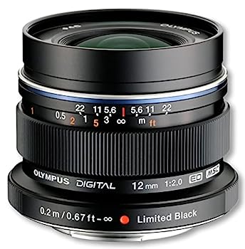 【中古】Olympus M.Zuiko Digital - Wide-angle lens - 12 mm - f/2.0 ED - Micro Four Thirds
