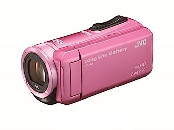 【中古】【人並み外れたに好いたらしい】JVC KENWOOD JVC テレビカメラ EVERIO 内蔵記憶装置32GB サクラ色 GZ-F100-P