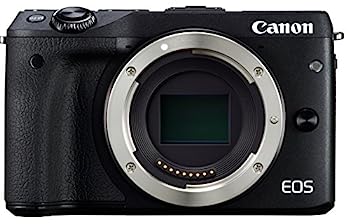【中古】（非常に良い）Canon ミラーレス一眼カメラ EOS M3 ボディ(ブラック) EOSM3BK-BODY