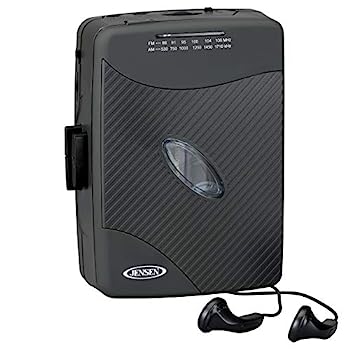 【中古】Jensen Portable Compact Lightweight Slim Design Stereo AM/FM Radio Cassette Player by Jensen