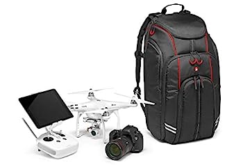 【中古】Manfrotto ドローン用カメラリュック 25.9L 三脚取付可 17インチPC収納可 レインカバ―付属 Phantom対応 MB BP-D1