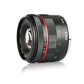 【中古】Meike 50mm F1.7 フルフレーム 大口径マニュアルフォーカスレンズ Sony FE Eマウントミラーレスカメラ A7RIII A7III A7RIV A7IV A7 A9 A7C NEX 3